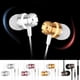 thumbnail image 1 of Gwong Electrónica Cableado Universal Metal Bass In-Ear Auriculares Auriculares Auriculares Auriculares con MIC, 1 of 7