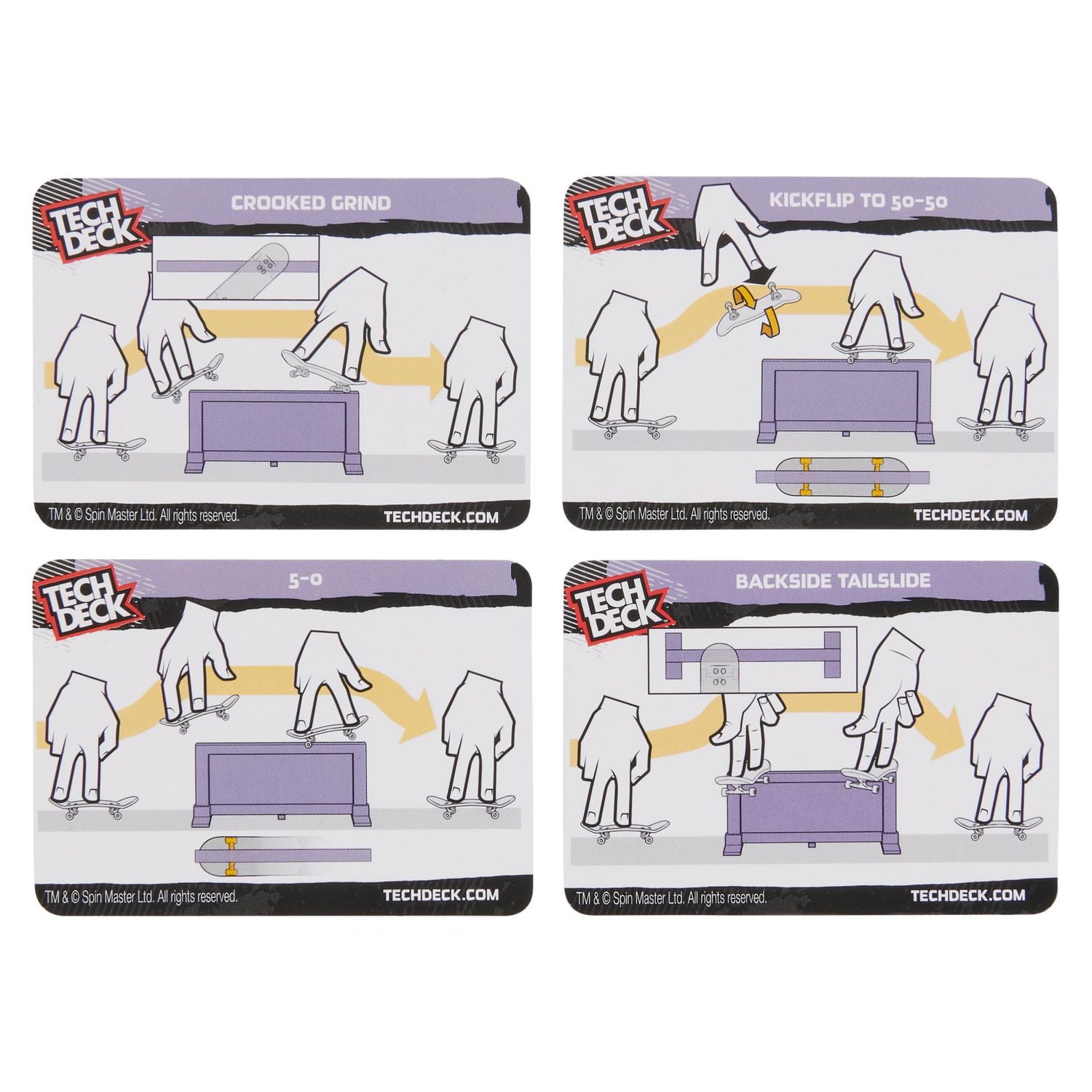 Tech Deck, Toy Machine Skateboards Versus Series, Collectible Fingerboard 2-Pack and Obstacle Set, Kids Toy for Ages 6 and up