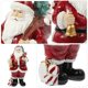 thumbnail image 5 of Santa Claus Figurine Ornament Party Party Resin Estatua de Santa Decoración de escritorio de Navidad, 5 of 5