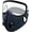 Blue, variant on Reusable Carbon Filter Dust Mask with Adjustable Goggles, 5-Layer Filter, Adjustable, with Removable Face Mask for Running Hiking Commuting Outdoor