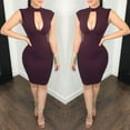 thumbnail image 1 of Sexy Femmes Sans Manches Bandage Bodycon Soirée Cocktail Courte Mini Robe, 1 of 6