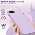 thumbnail image 2 of LeYi for iPhone 8 Plus Case, iPhone 7 Plus Case with [2 x Glass Screen Protector] for Women Girls, Full-Body Shockproof Soft Silicone Hybrid Cute Case for iPhone 6s/6 Plus, Purple, 2 of 8