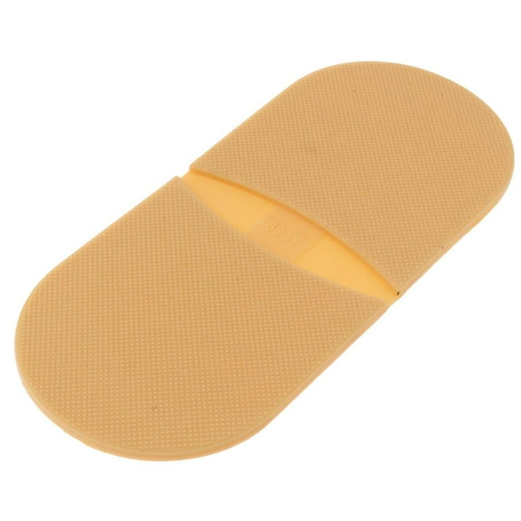 Pack of Durable Rubber Glue On Heels, Shoe Sole Repair Slip Pad Tips Skin Color