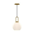 thumbnail image 4 of PD601608BNCL-Alora Lighting-Soji - 1 Light Pendant-12.5 Inches Tall and 7.88 Inches Wide-Brushed Nickel Finish-Clear Glass Color   -Traditional, 4 of 5
