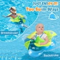thumbnail image 2 of Qoosea Pool Floats Swimming Float Kids Swim Ring with Canopy Swimming Pool Float for 6 to 48 Months, 2 of 8