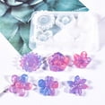 thumbnail image 2 of 3D Mini Flowers Decoration Silicone Mold Epoxy Jewelry Plaster Mold Resin Casting Pendant Mold Suitable for Diy Crafts, 2 of 8