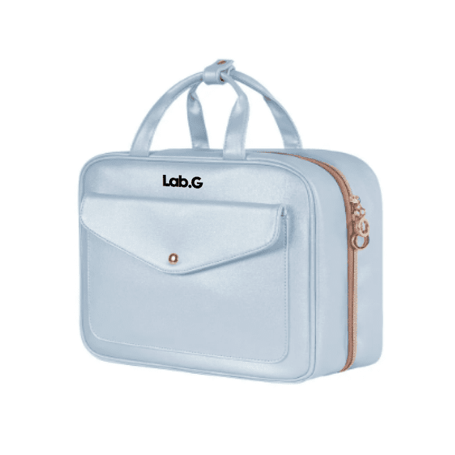 Neceser Cosmetiquera Profesional Caja De Viaje Mujer 4 En 1 Lab.G Azul