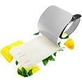 thumbnail image 2 of Square 2Pack PU Leather Lemon Cruise Luggage Tag with Privacy Cover and Name ID Tag for Travel Handbags Backpacks Luggage Tags, 2 of 6