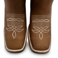thumbnail image 3 of The Western Shops Men's Genuine Leather, Square Toe, Short Ankle, Cowboy Boot, 3 of 7