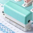 thumbnail image 4 of vlrwzc 6 Hole Puncher for A4 A5 B5 Loose Leaf Paper Portable Handheld Office Punch, 4 of 7