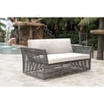 thumbnail image 2 of Panama Jack Outdoor Panama Jack Graphite Loveseat with Cushions, 2 of 2