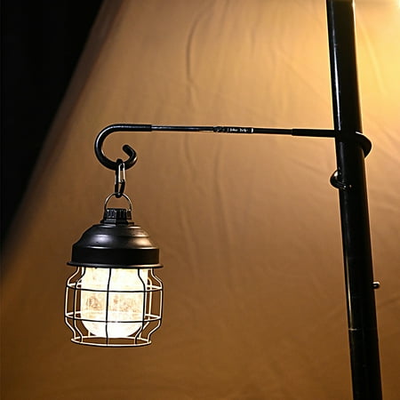 

Yanerim for Shine Trip Tent Light Hook S-type Anti-rust Multi-purpose Corrosion-resistant Anti-slip Hanging Lamp Stainless Steel High Hardness Spiral Canopy Pole Lantern Holder for Outdoor