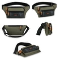thumbnail image 5 of Multi-functional Outdoor Fanny Pack Run Bag Close Fitting Waist Bags Anti-theft Chest Bag Sports Waist Bags Men Waist Bag Mobile Phone Waist Pack BLUE, 5 of 8