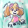 thumbnail image 5 of Paw Patrol Little Girls' 2-Piece Fleece Hoodie and Leggings Set Skye Aqua Navy, 5 of 8