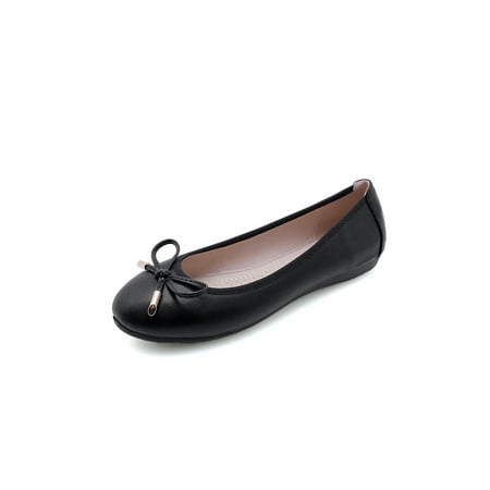 

Wazshop Womens Ballerina Ballet Flat Shoes Ladies Casual Pump Comfy Shoes Fashion