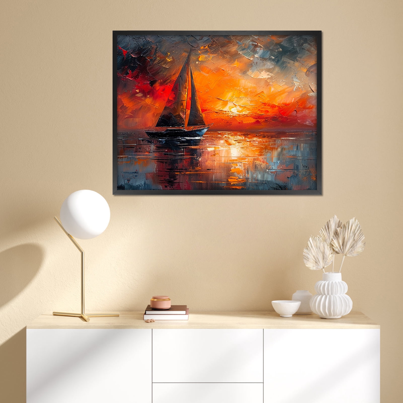 24x30 Picture Frame for Wall Mounted Display Vertically or Horizontally, Black Photo Poster Frame for Bedroom Living Room Office
