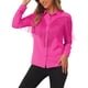 thumbnail image 1 of CAMISAS DE FRINGE PARA MUJER CHIC DE MANGA LARGA, CON BOTONES, ESTILO COWGIRL, COLOR ROSA FUERTE, TALLA XL, 1 of 6