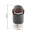thumbnail image 3 of Silenciador de tubo de escape de coche emisor de luz de punta de escape Led de fibra de carbono tubos de cola con alto Brillar Electrónica, 3 of 4