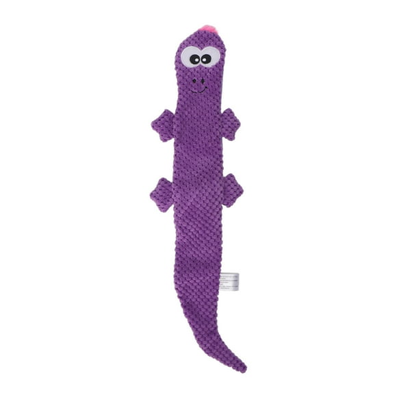 Juguete para perros con forma de lagarto chillón, juguete para perros con forma de lagarto chirriante, juguete para perros con sonido animado, juguetes chirriantes para perros, instalación sin esfuerzo