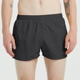 thumbnail image 4 of Aayomet Swimming Trunks for Men Solid Color Quick Drying Pant Plus Size Lace Up Seaside Holiday Shorts Beach (Dark Gray, L), 4 of 5