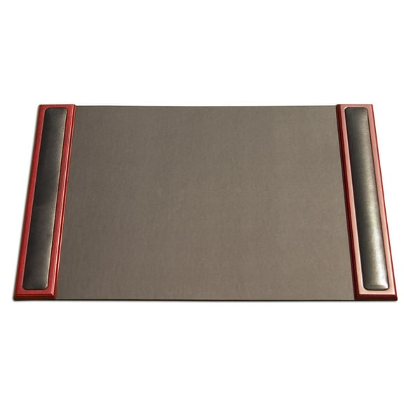 Rosewood & Leather 25.5 x 17.25 Side-Rail Desk Pad