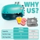 thumbnail image 4 of Máquina de burbujas de baño Lehoo Castle Toddler Dinosaur, 250 ml, 4 of 9