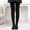 Black, variant on LNWUY Girls Pantyhose Dance Botton Long Pants Spring Fall Thin Stockings Velvet High Elastic Soft Cute Full Length Pants Tights Socks Pink M