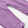 thumbnail image 5 of Mifsaly Baby Cotton Henley Romper Infant Long Sleeve Button Down Jumpsuits Soft Breathable Sleepwear Footless Sleeper, 5 of 9