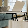 thumbnail image 2 of Sauder® La Collection Edge Water Table basse à dessus relevable, Finition Chàtaigner crayeux, 419096, 2 of 4