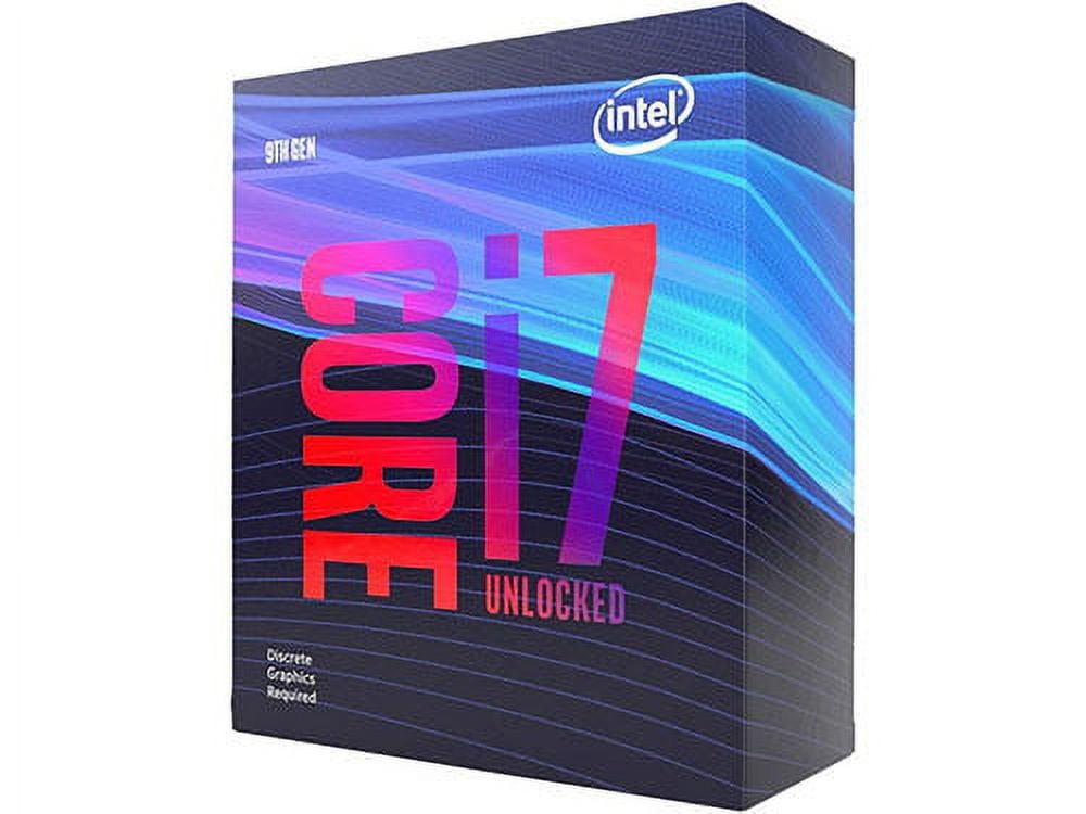 Intel core™︎ i7 i7-9700KF 9Th Gen Intel Core i7 9700KF LGA1151 CPU Processor 3.6Ghz 12MB