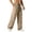 Coffee, variant on Men's Pants, Casual Work Pants Loose Fit Comfortable Utility Trousers With Multiple Pockets For Outdoor Daily Wear Boy Apparel Coffee M