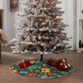 thumbnail image 5 of KLL Christmas Gift Christmas Tree Skirt 48" ,Party Decorations Farmhouse for Christmas Decorations Holiday Party, 5 of 6