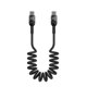 thumbnail image 1 of MCDODO for iPhone 15 Series Spring Coiled Type-C to Type-C Data Cable Power Delivery PD Fast Charger, 1 of 5
