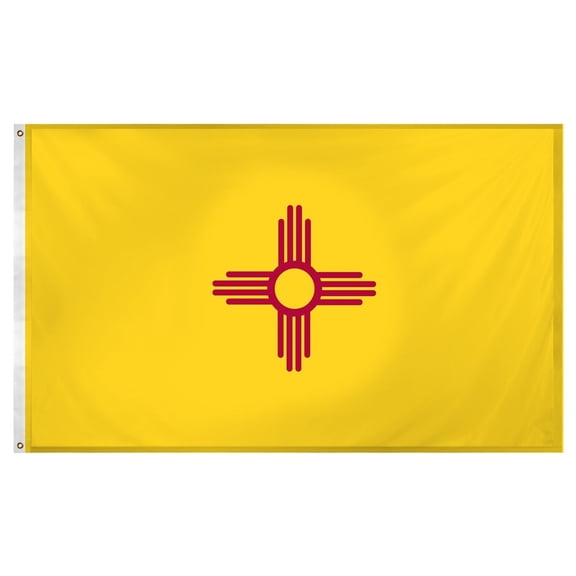 Trade Winds 2x3 New Mexico Flag Super Polyester 2'x3' House Banner Grommets 100D