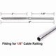 thumbnail image 2 of 30 Pieces Swage Lag Screws for 1/8 Inch Cable Railing Systems Wooden Stair Deck Posts Balusters, 2 of 5
