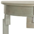 thumbnail image 4 of SAFAVIEH Liana Solid Rustic Demilune Console with Storage Drawer, French Grey, 4 of 5