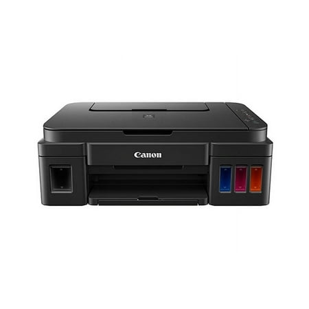 Used-Like New Canon 0630C053 PIXMA G3202 Wireless MegaTank All-In-One Printer - Print/Copy/Scan - Ink-jet - Color - 4-ink - 4800 x 1200 DPI - Borderless Copy - USB 2.0 - Wi-Fi - Windows - Android -
