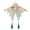 A, variant on Vintage Dress Detachable False Collar Pearl Tassels Yunjian Shawl Scarf Chinese Embroidered Butterfly Flower Capelet