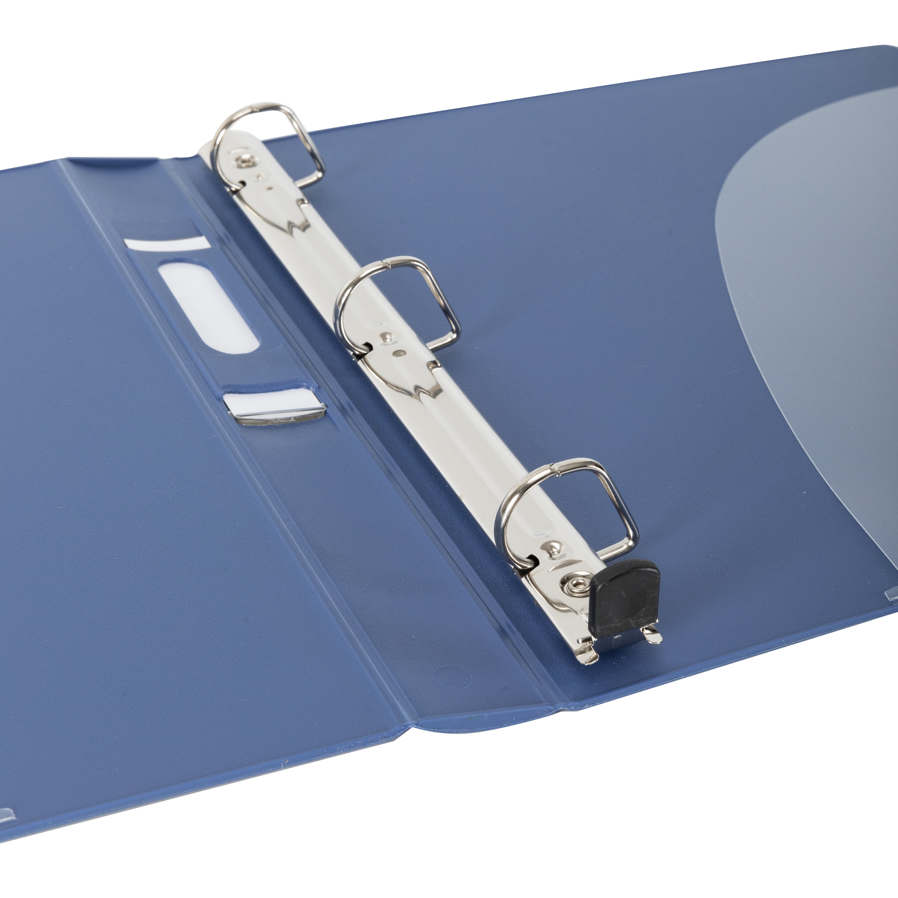 Exceed 3-Ring Heavy Duty Binder, 1 in D-Ring, Washed Indigo, 1 Count
