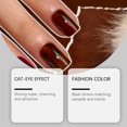 thumbnail image 4 of Nymixa uñas de ojo de gato negras y marrones, pegatinas para uñas naturales y brillantes, modernas, cómodas y fáciles de usar,2 piezas, 4 of 14