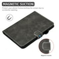 thumbnail image 4 of Dteck Smart Case for iPad mini 6th Generation 8.3 inch,Magnetic Leather Card Holder Wallet Shockproof Folio Flip Case Kickstand Cover for iPad mini 6,Gray, 4 of 5