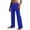 Dark Blue, variant on hotojiny Women's Comfy Pajamas Pants Soft Comfy Drawstring Long Trousers Flowy Wide Leg Lounge Pants Sleepwear for Men
