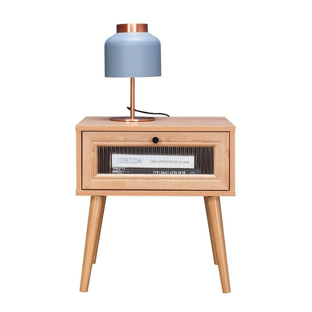 Buró Top Living con Cajón Amplio de Vidrio