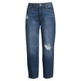 thumbnail image 5 of Time and Tru Women's Barrel Jeans, 5 of 5