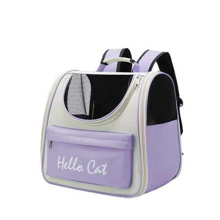 FL Pet Portable Backpack Pet Shoulder Bag Cat Dog Outing Handheld Portable Foldable Cat Pet Carriers Pet Supplies
