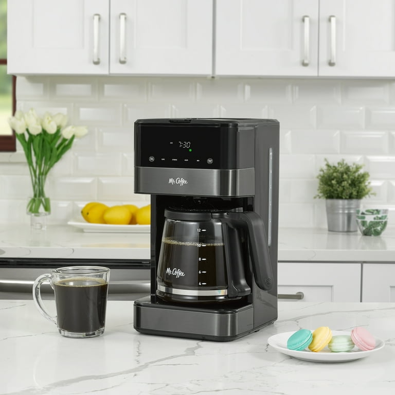 Mr. Coffee Coffee Maker, Programmable Coffee Machine for Single