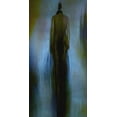 thumbnail image 2 of Mest, Olga 9x14 Black Ornate Wood Framed with Double Matting Museum Art Print Titled - Blue, 2 of 4