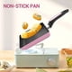 thumbnail image 2 of Sartén Tamagoyaki Sartén para tortillas japonesas, sartén cuadrada con revestimiento antiadherente para hacer tortillas o crepes (p, 2 of 4