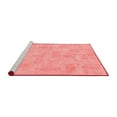 thumbnail image 2 of Ahgly Company Machine Washable Indoor Rectangle Abstract Red Modern Area Rugs, 4' x 6', 2 of 4