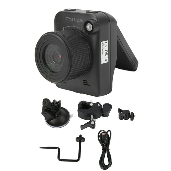 Cámara time-lapse 4K de 32 MP para exteriores, construcción, a todo color, con pantalla LCD de 2 pulgadas, disparo macro, resistente al agua IP66.